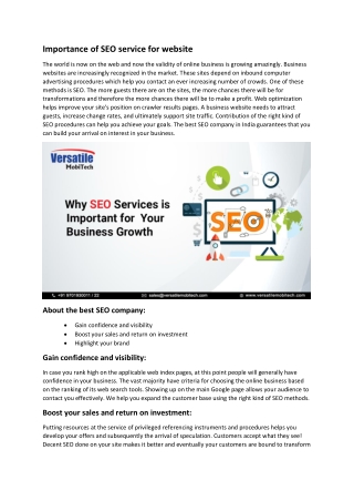 Best SEO services in Hyderabad