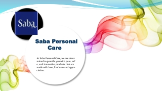 Saba Personal Care