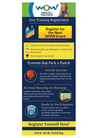 Registration for Business Training Systems | Wow Training