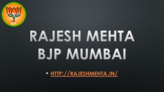 Rajesh Mehta  BJP mumbai