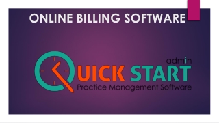 ONLINE BILLING SOFTWARE