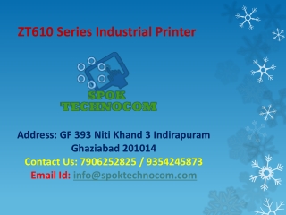 ZT610 Series Industrial Printer 600 dpi at cheap rate