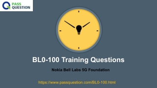 2021 Nokia Bell Labs 5G Foundation BL0-100 Exam Questions