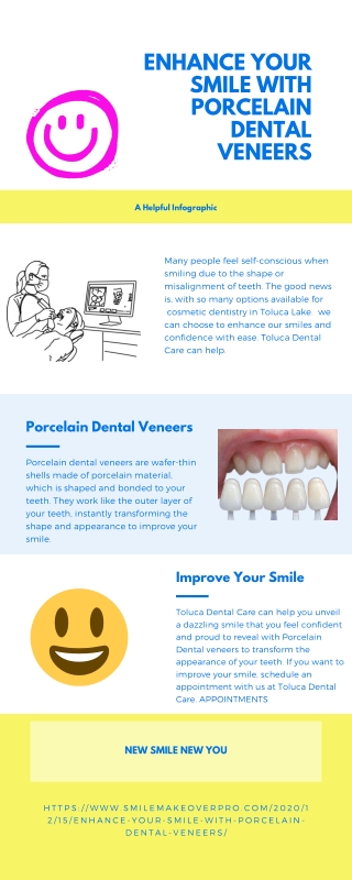 Enhance Your Smile with Porcelain Dental Veneers