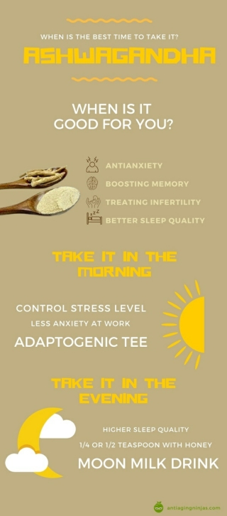 Ashwagandha: When Is The Best Time To Take It?