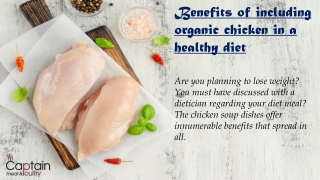 Organic chicken in Surrey