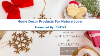Home Decor Products For Nature Lover