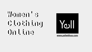 Now Buy Women's Clothing Online - Pure Linen Clothes for Women at Yellwithus