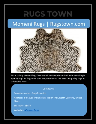 Momeni Rugs | Rugstown.com