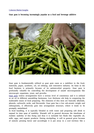 Guar gum 11