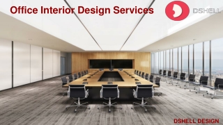 Best Office Interior Design Services