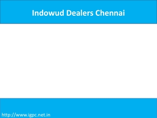 Indowud Dealers Chennai