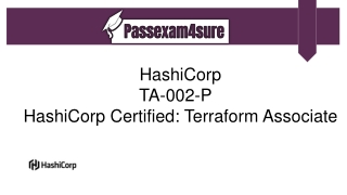 Download TA-002-P Dumps PDF - Free Sample Questions |PassExam4Sure