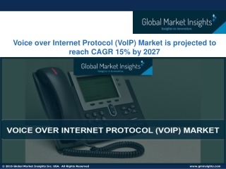 VoIP Market share 2021 - Industry Growth Analysis To 2027