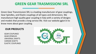 Green Gear Trasmissioni Srl
