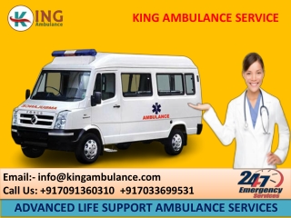 Finest Ambulance Service in Patna and Hajipur by King Ambulance