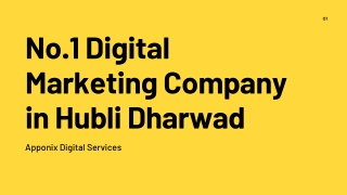 No.1 Digital Marketing Company in Hubli Dharwad