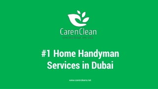 Handyman Services Dubai - Best Home Handyman Services