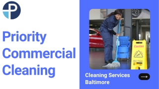 Maryland Janitorial Services