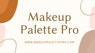 Create an eyeshadow palette