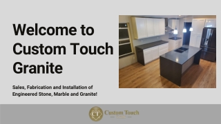 Granite CounterTops Everett  | Natural countertops | Custom Touch Granite