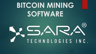 BITCOIN MINING SOFTWARE