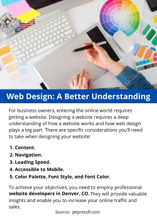 Web Design A Better Understanding