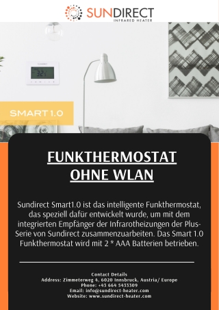 Funkthermostat ohne WLAN