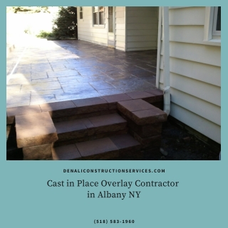 Cast in Place Overlay Contractor in Albany NY
