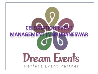 celebration event management in Bhubaneswar