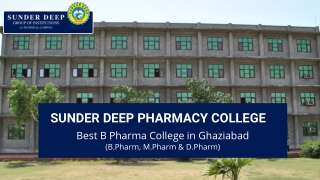 Looking for Top Pharmacy Colleges in UP?