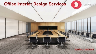 Best Office Interior Design Services