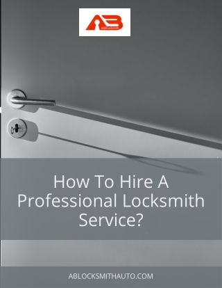 Locksmith Pembroke Pines Florida