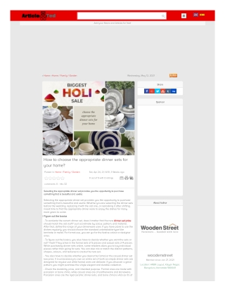 How-to-choose-the-appropriate-dinner-sets-for-your-home