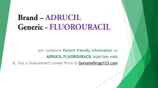 FLUOROURACIL Medication Cost, Dosage, Uses and Side Effects