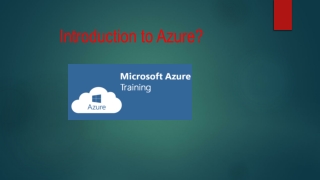 Introduction to Azure