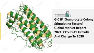 G-CSF (Granulocyte Colony Stimulating Factors) Market Analysis