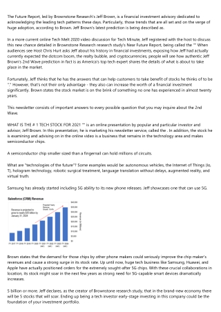 Warren Buffett Investing Billions In This New Trend: Jeff Brown ...