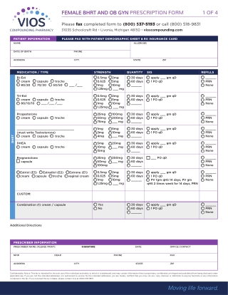 Vios-Compounding-Female-BHRT-and-OB-Gyn-Form