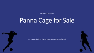 Panna Cage for Sale