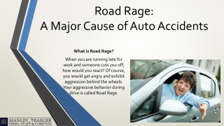 Road Rage - A Major Cause of Auto Accidents