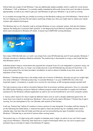 Get Windows 7 Professional OEM Product Key With Life-Time Validity Online