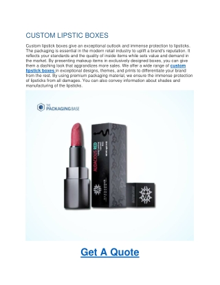 CUSTOM LIPSTIC BOXES-CUSTOM LIP BALM BOXES