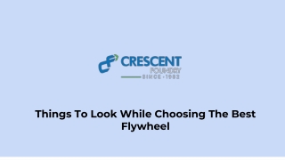 Things To Look While Choosing The Best Flywheel For Your Business