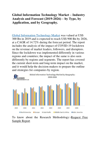 Global Information Technology Market