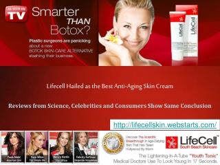 Buy Life Cell and Take the Gamble Out of Wrinkle Removal