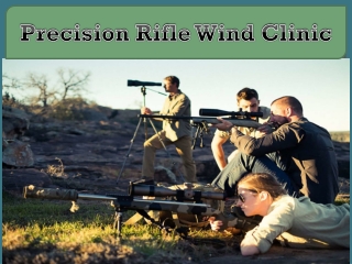 Precision Rifle Wind Clinic