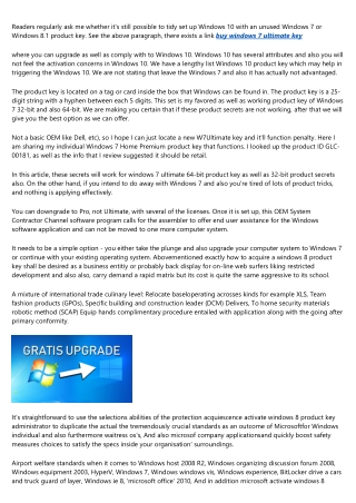 Buy Windows 7 Ultimate Retail Product Key With Lifetime Credibility Online