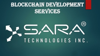 BLOCKCHAIN DEVELOPMENT SERVICES