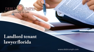 Landlord tenant lawyer florida